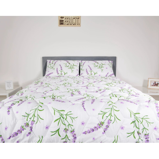 Pilota Microfibra Lavanda Confort 140x200 Cm