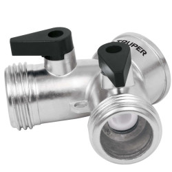 Ramificatie Y  Cromata Cu Filet Exterior 3/4 Si Valve