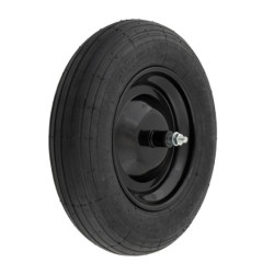 Roata Pneumatica Cu Ax Si Bucsa Pentru Roaba Elefant Dimensiunea 350-8 Roata Pneumatica Cu Ax Si Bucsa Pentru Roaba Elefant Dimensiunea 350-8