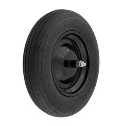 Roata Pneumatica Cu Ax Si Bucsa Pentru Roaba Elefant Dimensiunea 350-8