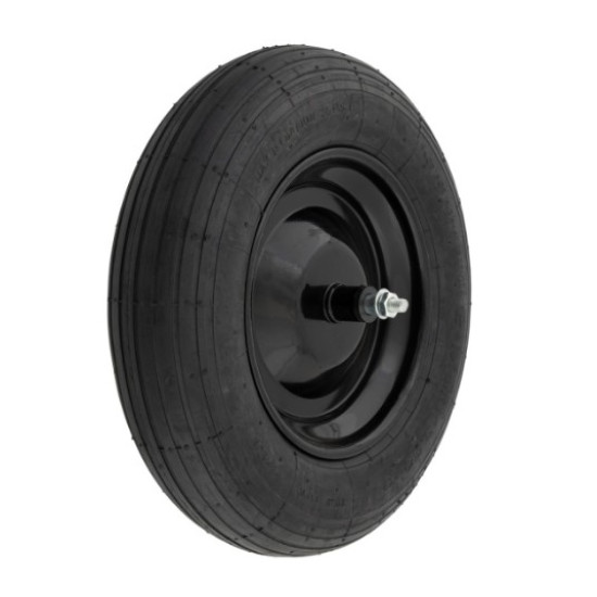 Roata Pneumatica Cu Ax Si Bucsa Pentru Roaba Elefant Dimensiunea 350-8