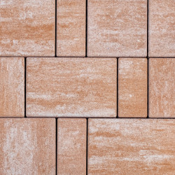 Pavaj Semmelrock Rettango Combi 6cm Bej Nuantat