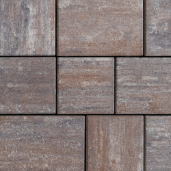 Pavaj Semmelrock Rettango Combi 6cm Gri Brun