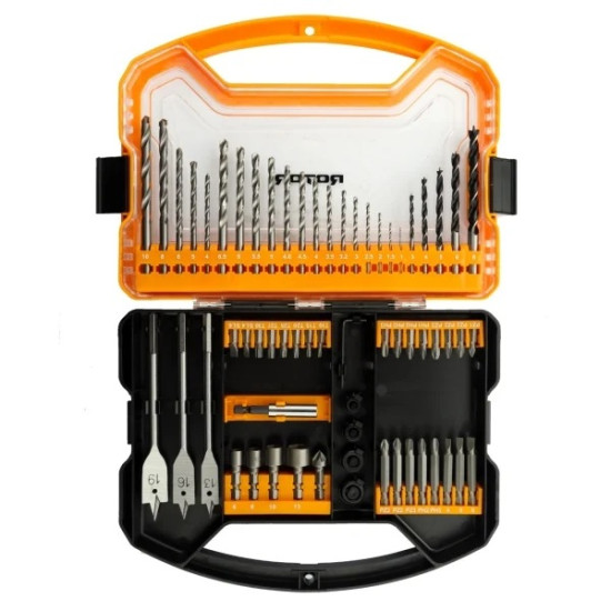 Set Biti Tubulare Si Burghie 62 Piese Rotor Rbb62