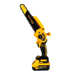 Set Mini Fierastrau Cs1 Si Foarfeca De Gradina Gs1 Pe Acumulator Rotor 500w/600w 21v 3ah