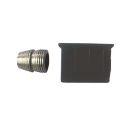 Set Pana Pvc Si Metal Pentru Sapa 41x32mm Diam 14mm, L16mm