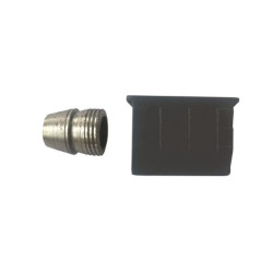 Set Pana Pvc Si Metal Pentru Sapa 41x32mm Diam 14mm, L16mm