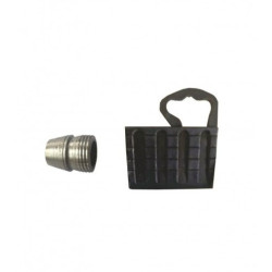 Set Pana Pvc Si Metal Pentru Topor 54x38mm Diam 14mm L16mm