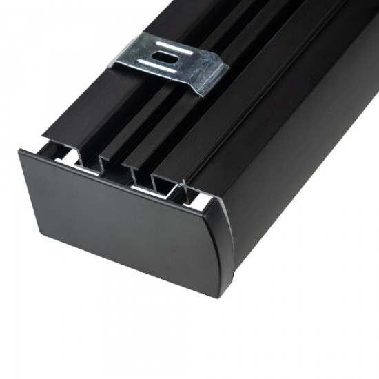 Set Sina Aluminiu Cu Masca Evo-m Negru Mat 200 Cm Set Sina Aluminiu Cu Masca Evo-m Negru Mat 200 Cm