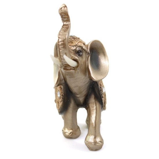 Statueta Gold Elephant 14x5.5x14cm