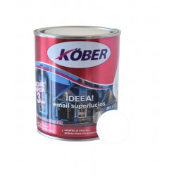 Vopsea Email Ideea Lemn/metal Kober Int/ext Alb Polar 0.75l