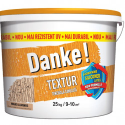 Tencuiala Decorativa Danke Textur  Maro Luminos 25 Kg