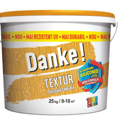 Tencuiala Decorativa Danke Textur Baza Alba 25kg