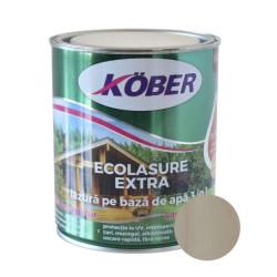 Lac Ecolasure Extra Incolor 3 In 1 Pt Lemn Int/ext Pe Baza De Apa Kober 0.75 L