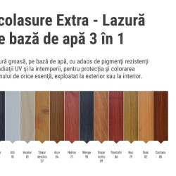 Lac Ecolasure Extra Incolor 3 In 1 Pt Lemn Int/ext Pe Baza De Apa Kober 0.75 L