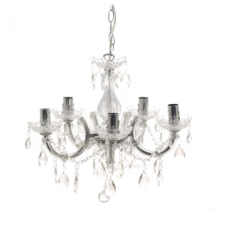 Lustra Bolero Transp Lu 5x28w E14 (5.1.1) 06-006