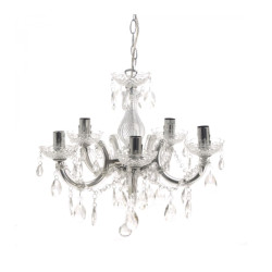 Lustra Bolero Transp Lu 5x28w E14 (5.1.1) 06-006