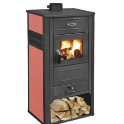 Soba Termoflame Tip Centrala Rosu