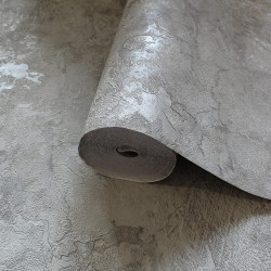 Tapet Vinil Superlavabil Antibacterian Ignifug Model Stucco Gri Icon 24109-2 10.6 Mp/rola