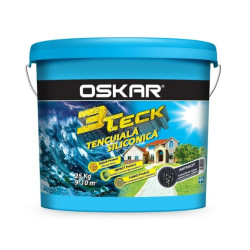 Tencuiala Decorativa Siliconica Oskar 3teck Scoarta De Copac Alb Fildes 25kg