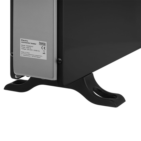 Convector Incalzire Ecran Lcd 3 Trepte 2000w Teesa Tsa8054-b Negru