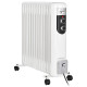 Radiator Cu Ulei Teesa 13 Elementi 2500w 3 Trepte Alb Tsa8056