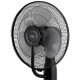 Ventilator Cu Picior Functie Pulverizare Apa Teesa 75w Negru Tsa8067