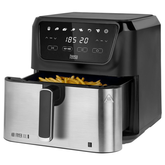 Friteuza Teesa Air Fryer Digital 8l 1700w Negru Tsa8079