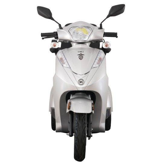 Triciclu Electric Samus Dallas 3r2-10t1000-60v20 Silver 1000w 25km/h + Civ