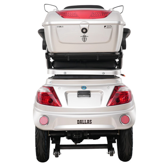 Triciclu Electric Samus Dallas 3r2-10t1000-60v20 Silver 1000w 25km/h + Civ