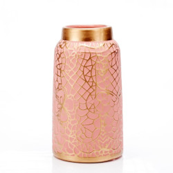 Vaza Decorativa Curves Roz 11.5x11.5x2cm Vaza Decorativa Curves Roz 11.5x11.5x2cm