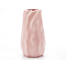 Vaza Decorativa New Waves Roz 24x10x9cm