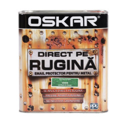 Vopsea Email Oskar Rugina Emal Verde Inchis Lovitura Ciocan 2.5l