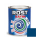 Vopsea Email Rost Satin Superlucios Albastru 0.6l