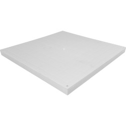 Capac Pp Basic Gri Pt Camin Patrat Tip I A15 550x550 (552i-g)