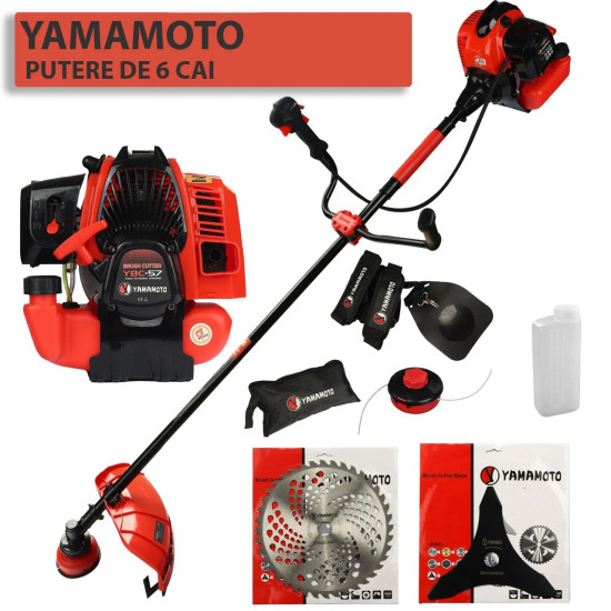 Motocoasa Pe Benzina Yamamoto Ybc57 5.7kw 10000rpm