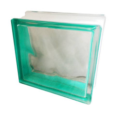 Caramida Sticla Colorata Turquoise 19x19x8 Regata
