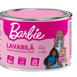 Vopsea Lavabila Coral Ceramic Barbie Interior/exterior Lavender Chic 0.45l