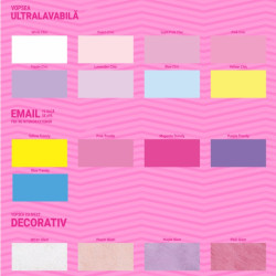 Vopsea Lavabila Coral Ceramic Barbie Interior/exterior Lavender Chic 0.45l