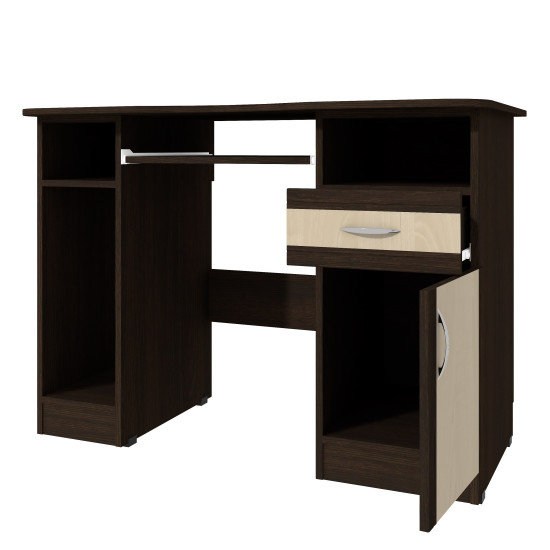 Birou Tip Ii Soft Wenge-mesteacan 115x60x82 Cm