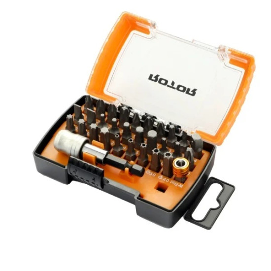 Set Biti De Impact Cu Suport 32 Piese Rotor Rbb32