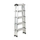 Scara Aluminiu Dubla Alx 2x5 Trepte Inaltime 1.04m 150 Kg Scara Aluminiu Dubla Alx 2x5 Trepte Inaltime 1.04m 150 Kg
