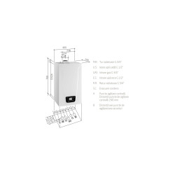 Centrala Duo-tec Compact E24 A7722082 + Kit59611/71