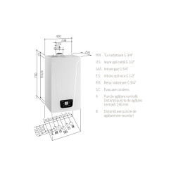 Centrala Duo-tec Compact E24 A7722082 + Kit59611/71