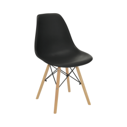 Scaun Bucatarie Negru/fag Cinkla 3 New