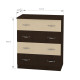 Comoda 4b Ro Wenge-mesteacan 72x39x85cm