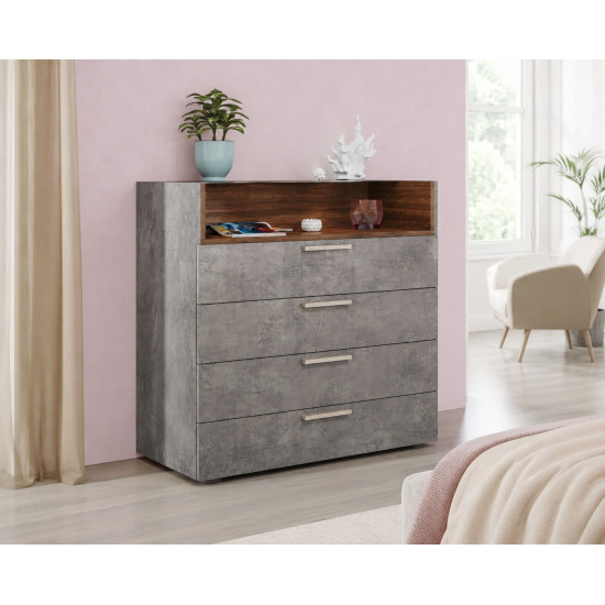 Comoda Light 0864 Nuc Select 94x84x41cm Comoda Light 0864 Nuc Select 94x84x41cm