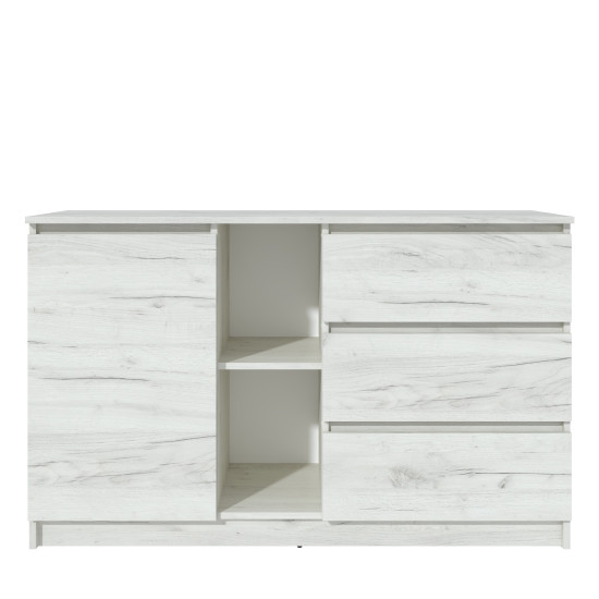 Comoda Mp3 Stejar K001 3 Sertare 130x44x80 Cm