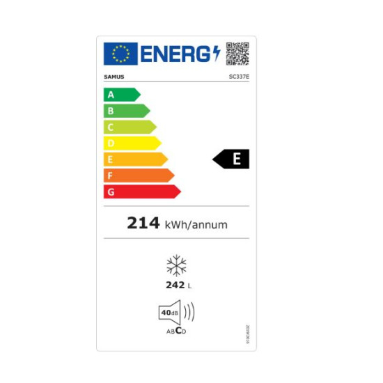 Congelator Samus Sc337e 242l