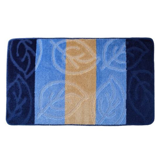 Set Covorase De Baie Mari 2 Piese Leaf Tricolor Albastru 60x100 Cm Si 60x50 Cm Set Covorase De Baie Mari 2 Piese Leaf Tricolor Albastru 60x100 Cm Si 60x50 Cm